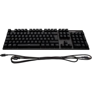 HyperX Alloy FPS RGB Kailh Silver Speed USB Franzoesisch schwarz
