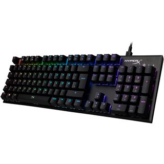 HyperX Alloy FPS RGB Kailh Silver Speed USB Franzoesisch schwarz