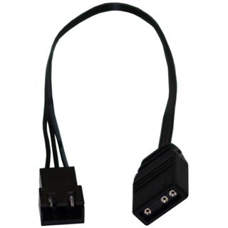 Alphacool Digital RGB LED Y-Kabel 3-fach mit JSP Stecker 30cm, schwarz