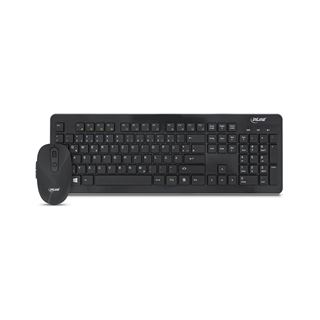 InLine Design Desktop, Tastatur-Maus Set, USB 2,4GHz, DE, schwarz