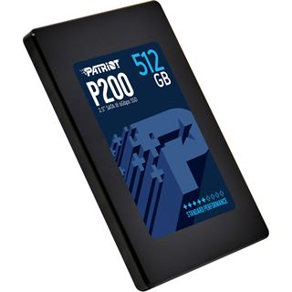 512GB Patriot P200 2.5" (6.4cm) SATA 6Gb/s 3D-NAND TLC