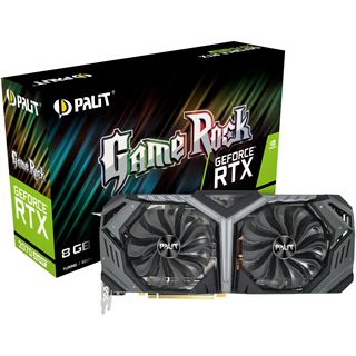 8GB Palit GeForce RTX 2070 SUPER GameRock Aktiv PCIe 3.0 x16 (Retail)