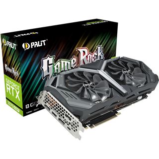 8GB Palit GeForce RTX 2070 SUPER GameRock Aktiv PCIe 3.0 x16 (Retail)