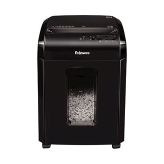 Fellowes GmbH Aktenvernichter Powershred 10M, Partikel, schwarz