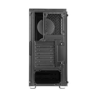 Cooltek Zwei RGB Midi Tower ohne Netzteil schwarz