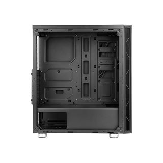 Cooltek Zwei Midi Tower ohne Netzteil schwarz