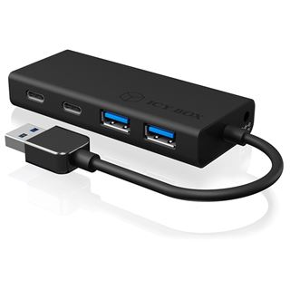 ICY BOX USB3.0 HUB Type-A ->Type-C
