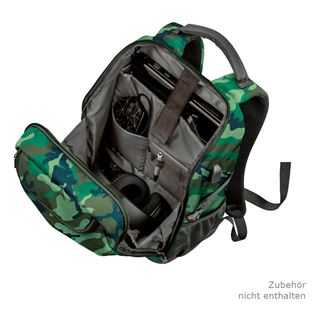 Trust Gaming GXT 1255 Outlaw 15.6� Gaming Backpack, camoflage