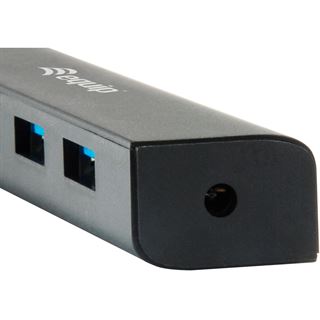 Equip USB-Hub USB3.1-C zu USB3.0, 4Port, schwarz