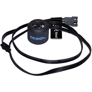 Alphacool Aurora HardTube LED Ring 13mm Digital RGB, tiefschwarz