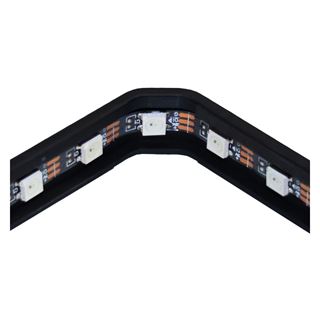 Alphacool Aurora XPX Digital RGB Frame, schwarz