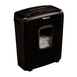 Fellowes GmbH Aktenvernichter Powershred 6M, Partikel, schwarz