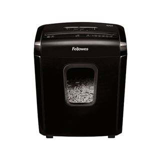 Fellowes GmbH Aktenvernichter Powershred 6M, Partikel, schwarz