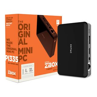 ZOTAC ZBOX PI335-GK Mini PC mit Win 10 im S Modus 4GB LPDDR4 onboard