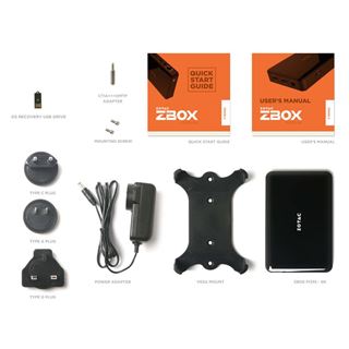 ZOTAC ZBOX PI335-GK Mini PC mit Win 10 im S Modus 4GB LPDDR4 onboard