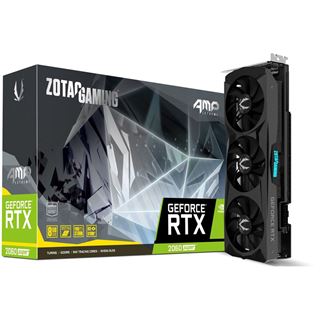 8GB ZOTAC GeForce RTX 2060 SUPER AMP Extreme Aktiv PCIe 3.0 x16