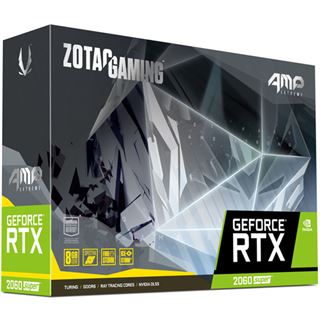 8GB ZOTAC GeForce RTX 2060 SUPER AMP Extreme Aktiv PCIe 3.0 x16