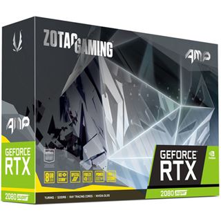 8GB ZOTAC Gaming GeForce RTX 2080 SUPER AMP, GDDR6, HDMI, 3x DP