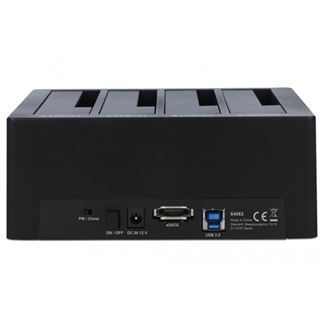 Delock USB 3.0 Dockingstation für 4 x SATA HDD / SSD mit Klon