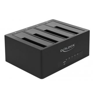 Delock USB Type-C Dockingstation f&uuml;r 4 x SATA HDD / SSD