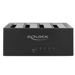 Delock USB Type-C Dockingstation f&uuml;r 4 x SATA HDD / SSD