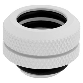 Corsair Hydro X Series XF Hardline 14mm OD Fittings Four Pack, weiss