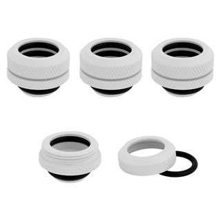 Corsair Hydro X Series XF Hardline 14mm OD Fittings Four Pack, weiss