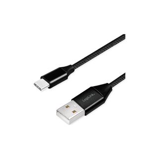 (&euro;16,33*/1m) 0.30m LogiLink USB2.0 Anschlusskabel USB A Stecker