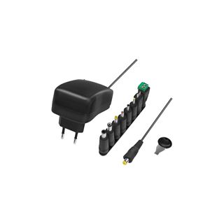 LogiLink Universal Netzteil mit USB-Port, 34 Watt, schwarz