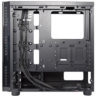Chieftec Gamer AL-02B Hawk Midi Tower ohne Netzteil schwarz
