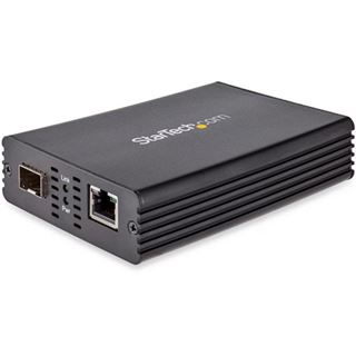 Startech 10Gb LWL / Glasfaser Medienkonverter mit offenem SFP+