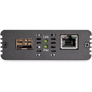 Startech 10Gb LWL / Glasfaser Medienkonverter mit offenem SFP+