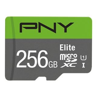 256GB PNY Micro SD Card Elite XC Class 10 UHSI U1 A1 V10 SD adapter