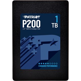 1TB Patriot P200 2.5" (6.4cm) SATA 6Gb/s 3D-NAND TLC (P200S1TB25)