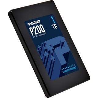 1TB Patriot P200 2.5" (6.4cm) SATA 6Gb/s 3D-NAND TLC (P200S1TB25)