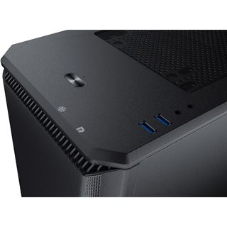 Phanteks Eclipse P400A Midi Tower ohne Netzteil schwarz