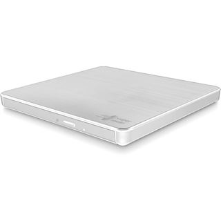 Hitachi HLDS GP60NW60 DVD-Brenner ultra slim extern USB 2.0 weiss