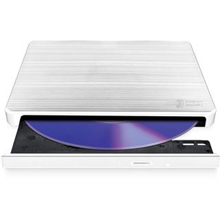 Hitachi HLDS GP60NW60 DVD-Brenner ultra slim extern USB 2.0 weiss