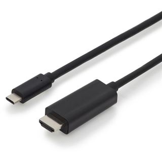 (&euro;5,78*/1m) 5.00m Digitus HDMI Adapterkabel USB C Stecker auf