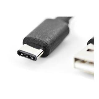 (€4,90*/1m) 1.00m Digitus USB Anschlusskabel High-Speed USB C