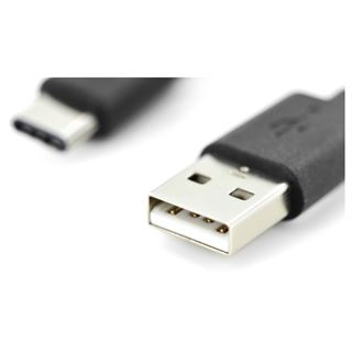 (€4,90*/1m) 1.00m Digitus USB Anschlusskabel High-Speed USB C