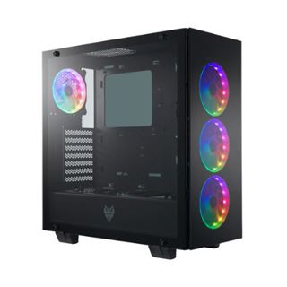 FSP Group CMT510 Plus Midi Tower ohne Netzteil schwarz
