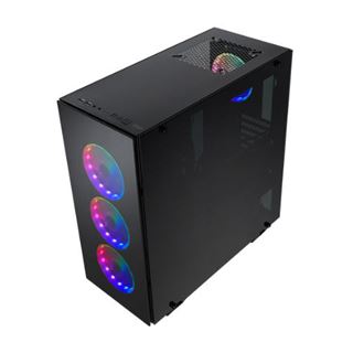 FSP Group CMT510 Plus Midi Tower ohne Netzteil schwarz