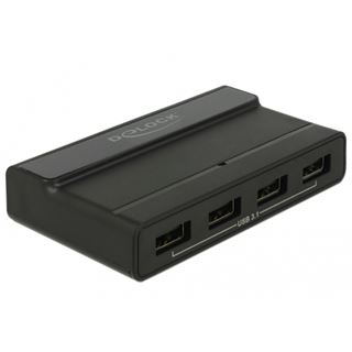 Delock Externer USB 3.1 4 Port Hub mit 10 Gbps