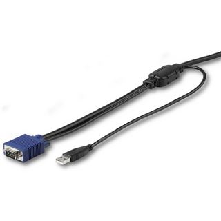 (€12,37*/1m) 4.60m Startech KVM Verbindungskabel VGA 15pol
