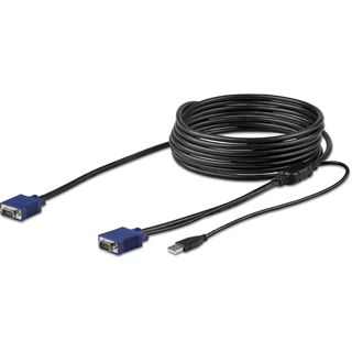(€12,37*/1m) 4.60m Startech KVM Verbindungskabel VGA 15pol