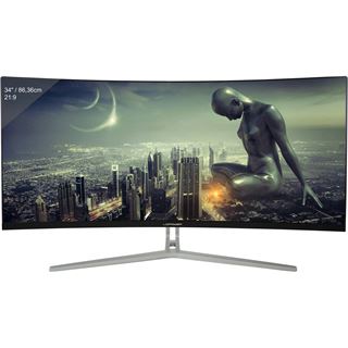 34" (86,36cm) LC-Power Curved UltraWide LC-M34-UWQHD-100-C