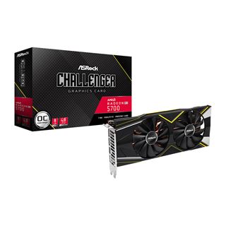 8GB ASRock Radeon RX 5700 Challenger D 8G OC Aktiv PCIe 4.0 x16