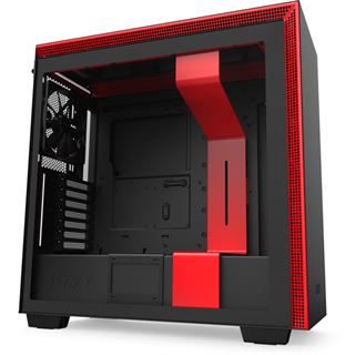 NZXT H710 Midi Tower ohne Netzteil schwarz/rot