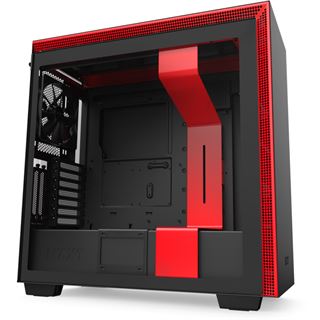 NZXT H710i Midi Tower ohne Netzteil schwarz/rot